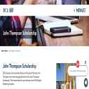 John Thompson Scholarship 2025/26 in Ireland