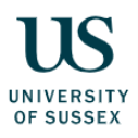 Sussex School of Engineering and Informatics International Masters Award, UK