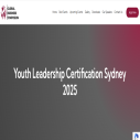 Youth Leadership Certification 2025 in Sydney, Australia Fully Funded